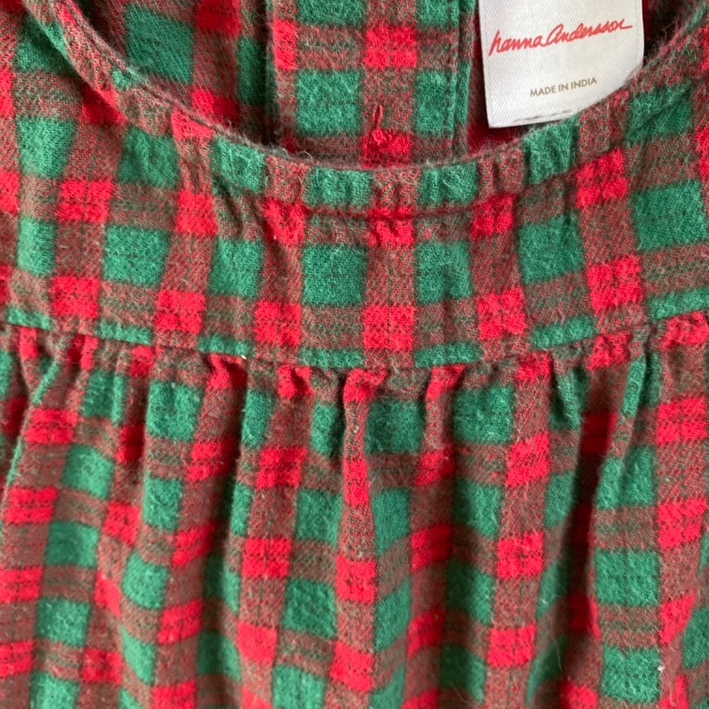 Hanna Andersson Girls 6/7 Christmas Dress 120